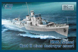 IBG Models 70006 HMS Zetland 1942 Hunt II Class 1:700 Ship Model Kit