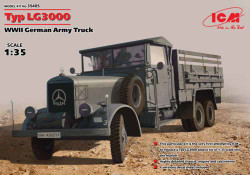 ICM 35405 Typ LG3000 WWII German Army Truck 1:35 Military Vehicle Model Kit