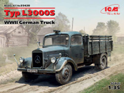 ICM 35420 Typ L3000S WWII German Truck 1:35 Military Vehicle Model Kit
