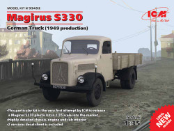 ICM 35452 Magirus S330 German Truck 1:35 Military Vehicle Model Kit