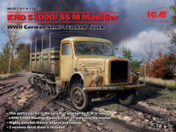 ICM 35453 KHD S3000/SS M Maultier 1:35 Military Vehicle Model Kit