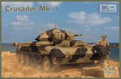 IBG Models 72065 Crusader Mk. I 1:72 Military Vehicle Model Kit