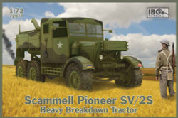 IBG Models 72077 Scammell Pioneer SV/2S 1:72 Military Vehicle Model Kit