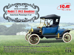 ICM 24001 Model T 1912 Roadster 1:24 Car Model Kit