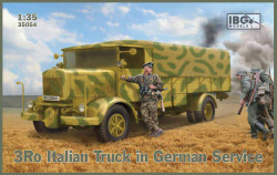 IBG Models 35054 3Ro Italian Truck in German Service 1:35 Military Model Kit