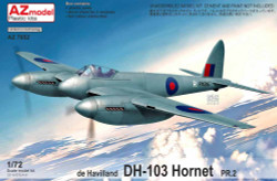 AZ Model 7652 de Havilland DH-103 Hornet PR Mk.2 1:72 Plastic Model Aircraft Kit