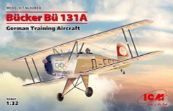 ICM 32033 Bucker Bu-131A German Training Aircraft 1:32 Aircraft Model Kit