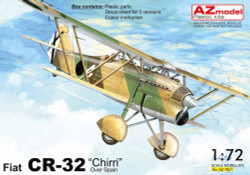 AZ Model 7621 Fiat CR-32 Chirri 'Over Spain' 1:72 Plastic Model Aircraft Kit