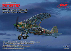 ICM 32021 Fiat CR.42 LW WWII German Luftwaffe 1:32 Aircraft Model Kit