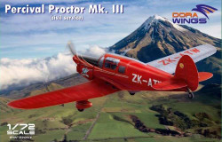 Dora Wings 72017 Percival Proctor Mk.III in civil service 1:72 Aircraft Model Kit