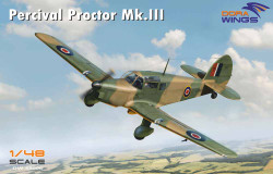 Dora Wings 48006 Percival Proctor Mk.III 1:48 Aircraft Model Kit