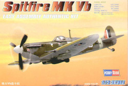 Hobby Boss 80212 Supermarine Spitfire Mk.Vb 'Easy Build' 1:72 Aircraft Model Kit