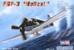 Hobby Boss 80256 Grumman F6F-3 Hellcat 'Easy Build' 1:72 Aircraft Model Kit