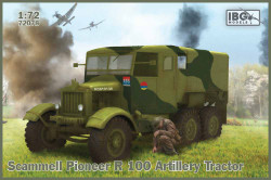 IBG Models 72078 Scammell Pioneer R 100 Artillery Tractor 1:72 Plastic Model Truck Kit