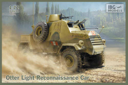 IBG Models 72031 Otter Light Reconnaissance Car 1:72 Plastic Model Kit