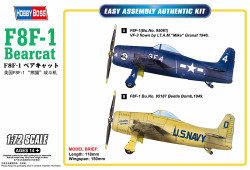 Hobby Boss 87267 Grumman F8F-1 Bearcat 1:72 Aircraft Model Kit