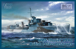IBG Models 70012 HMS Ithuriel 1942 British  I-class Destroyer 1:700 Model Kit