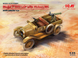 ICM 35607 Model T 1917 LCP with Vickers MG 1:35 Military Vehicle Model Kit