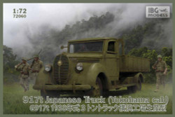 IBG Models 72060 917t Japanese Truck 1:72 Military Vehicle Model Kit