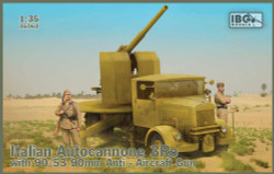 IBG Models 35063 Autocannone 3RO with 90/53 90mm AAG 1:35 Military Model Kit