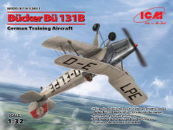 ICM 32031 Bucker Bu-131B German Training Aircraft 1:32 Aircraft Model Kit