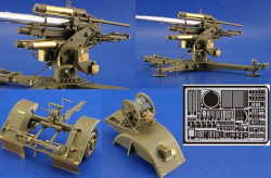 Eduard 35822 1:35 Etched Detailing Set for AFV Club Kits Flak 18 8.8mm