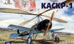 A-Model 7265 KASKR-1 first Soviet Autogyro 1:72 Aircraft Model Kit