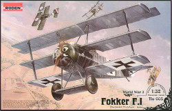 Roden 605 Fokker F.1 Tri-plane prototype 1:32 Aircraft Model Kit
