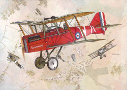 Roden 607 Royal Aircraft Factory S.E.5a with Wolseley 1:32 Aircraft Model Kit