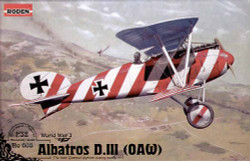 Roden 608 Albatros D.III (OAW) 1:32 Aircraft Model Kit