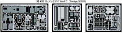 Eduard 35432 1:35 Etched Detailing Set for Tamiya Kit German Sd.Kfz.251/1 Hanoma