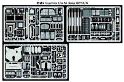 Eduard 35585 1:35 Etched Detailing Set for Tamiya Kits Krupp-Protze 3.7cm PaK-