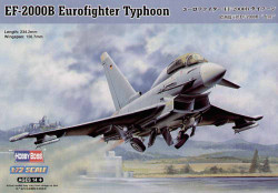 Hobby Boss 80265 Eurofighter EF-2000B Typhoon 1:72 Aircraft Model Kit