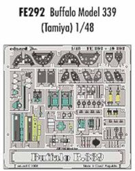 Eduard FE292 Etched Aircraft Detailling Set 1:48 Brewster B-339 Buffalo Pre-pain