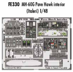 Eduard FE330 Etched Aircraft Detailling Set 1:48 Sikorsky MH-60G Pave Hawk inter