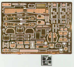 Eduard 72270 Etched Aircraft Detailling Set 1:72 Messerschmitt Me-262B-1a