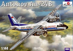 A-Model 14464 Antonov An-24B 1:144 Aircraft Model Kit