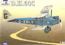 A-Model 48003 de Havilland DH.60C Moth 1:48 Aircraft Model Kit