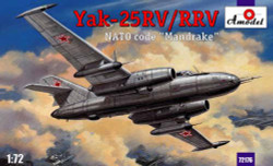 A-Model 72176 Yakovlev Yak-25RV / Yak-25RVV 1:72 Aircraft Model Kit