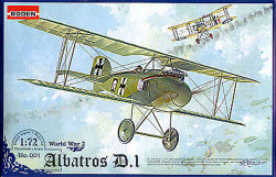 Roden 001 Albatros D.I 1:72 Aircraft Model Kit