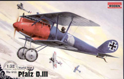 Roden 613 Pfalz D.III 1:32 Aircraft Model Kit