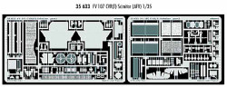 Eduard 35633 1:35 Etched Detailing Set for AFV Club Kits CVR T FV107 Scimitar