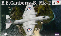 A-Model 14426 BAC/EE Canberra Mk.2 with decals 1:144 Aircraft Model Kit