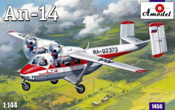 A-Model 14456 Antonov An-14 1:144 Aircraft Model Kit