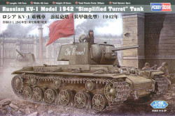 Hobby Boss 84815 Soviet KV-1 Big Turret 1:48 Military Vehicle Kit