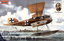 Roden 028 Albatros W.4 floatplane early version 1:72 Aircraft Model Kit