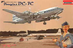 Roden 301 Douglas DC-7C Pan American World Airways PAA 1:144 Aircraft Model Kit