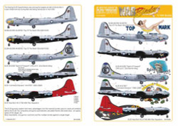 Kits World 144008 Aircraft Decals 1:144 Boeing B-29A Superfortress (4) 44-87657