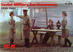 ICM 35621 Soviet Military Servicewomen (1939-1942) 1:35 Figure Model Kit