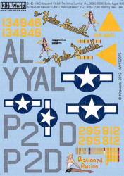 Kits World 172075 Aircraft Decals 1:72 Martin B-26C-15-MO Marauder (2) 41-34946